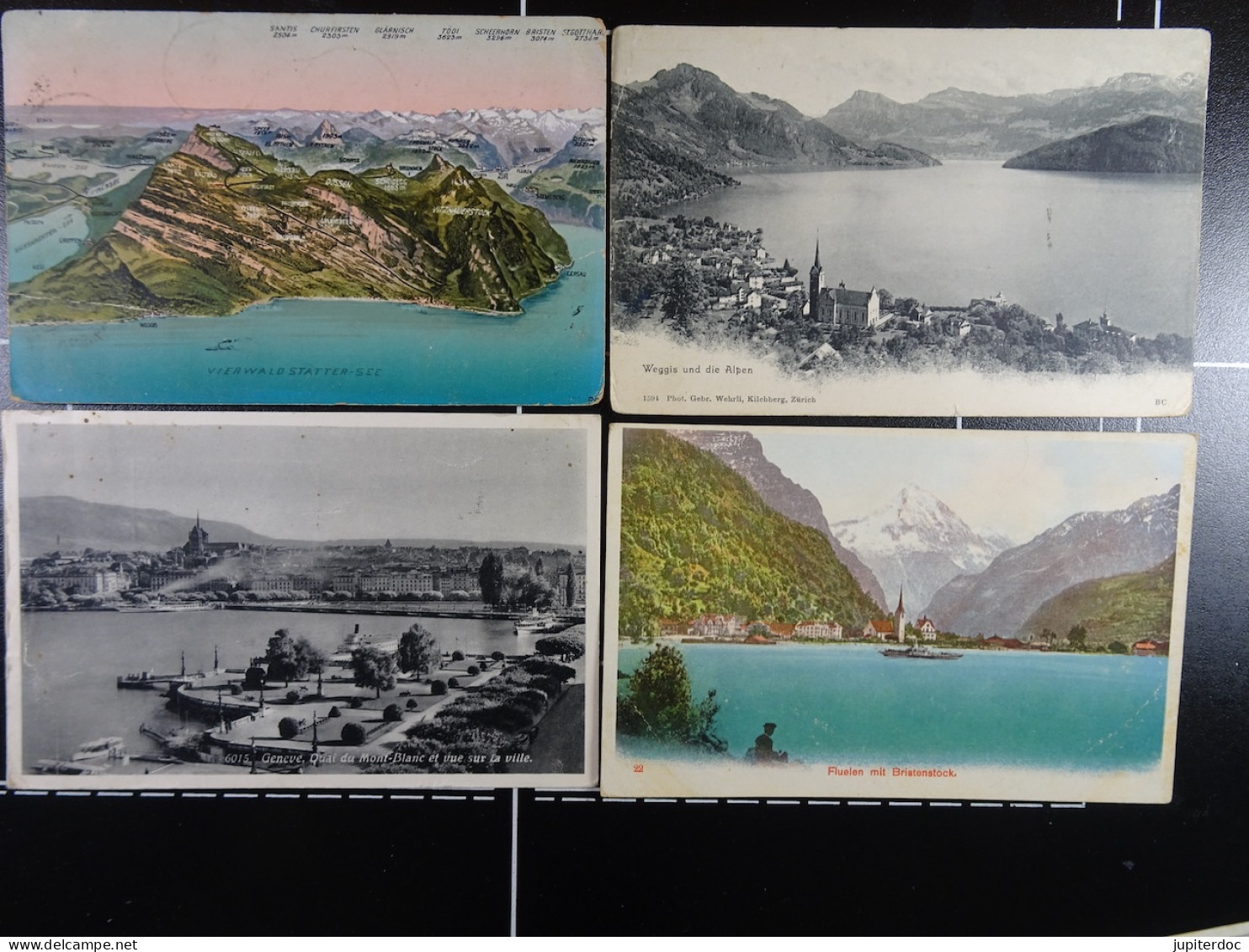 Lot De 32 CPA De Suisse - Colecciones Y Lotes