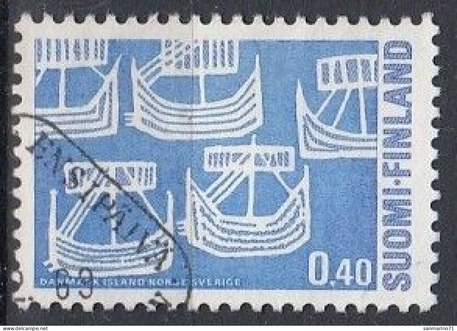 FINLAND 654,used,falc Hinged - Used Stamps