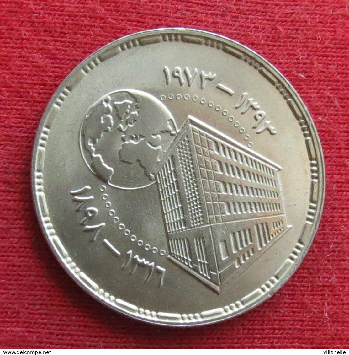 Egypt 5 Piastres 1973 National Bank Egipto Egypte Egito Egitto Ägypten UNC ºº - Aegypten