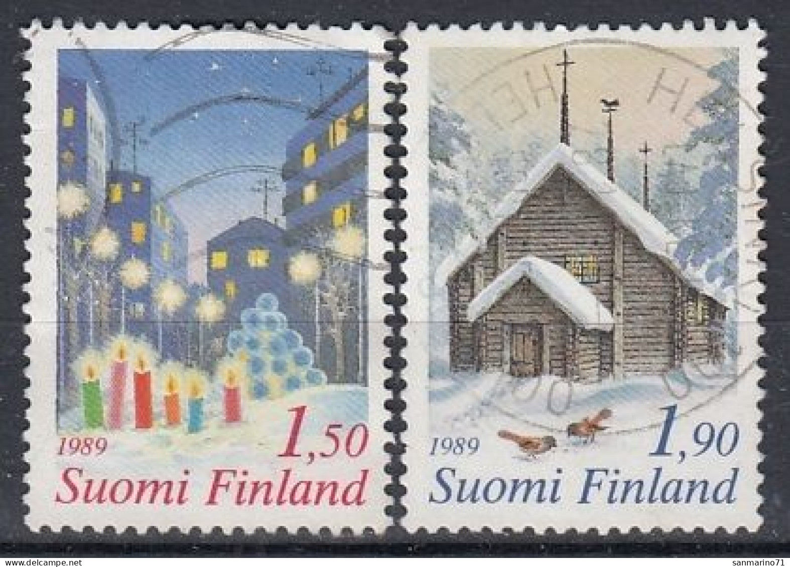 FINLAND 1096-1097,used,falc Hinged - Used Stamps