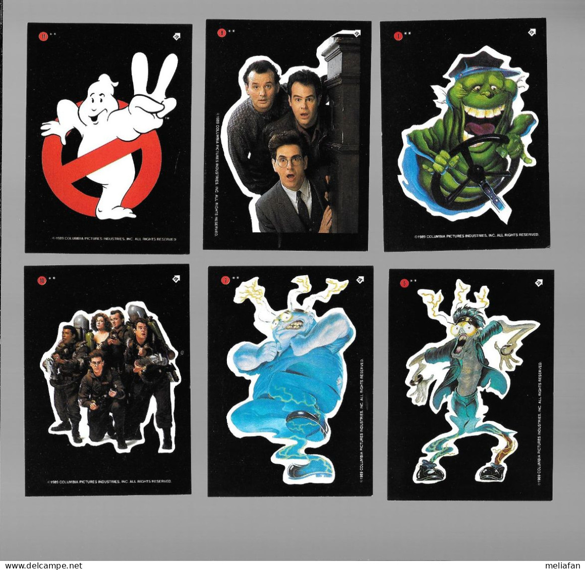 Y709 - CARTES TOPPS - GHOSTBUSTERS - Autres & Non Classés