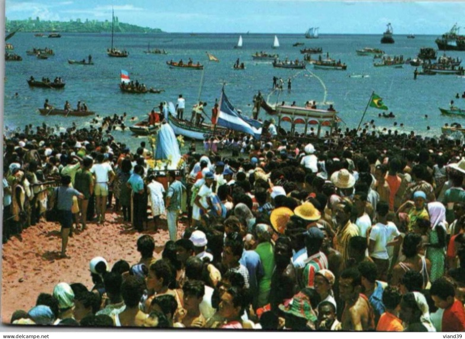 Procissao Marítima Do Senhor Dos Navegantes   -  1992 - Salvador De Bahia