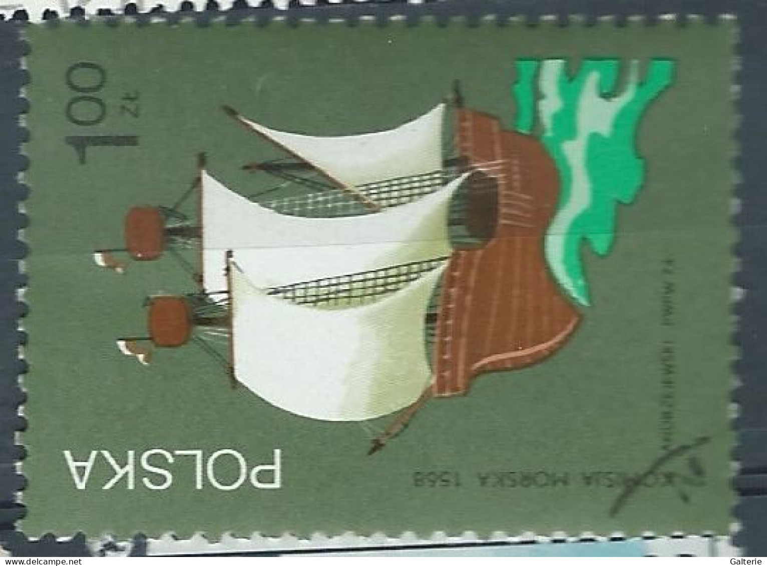POLOGNE- Obl - 1974 - YT N° 2157- Voiliers Polonais - Usados