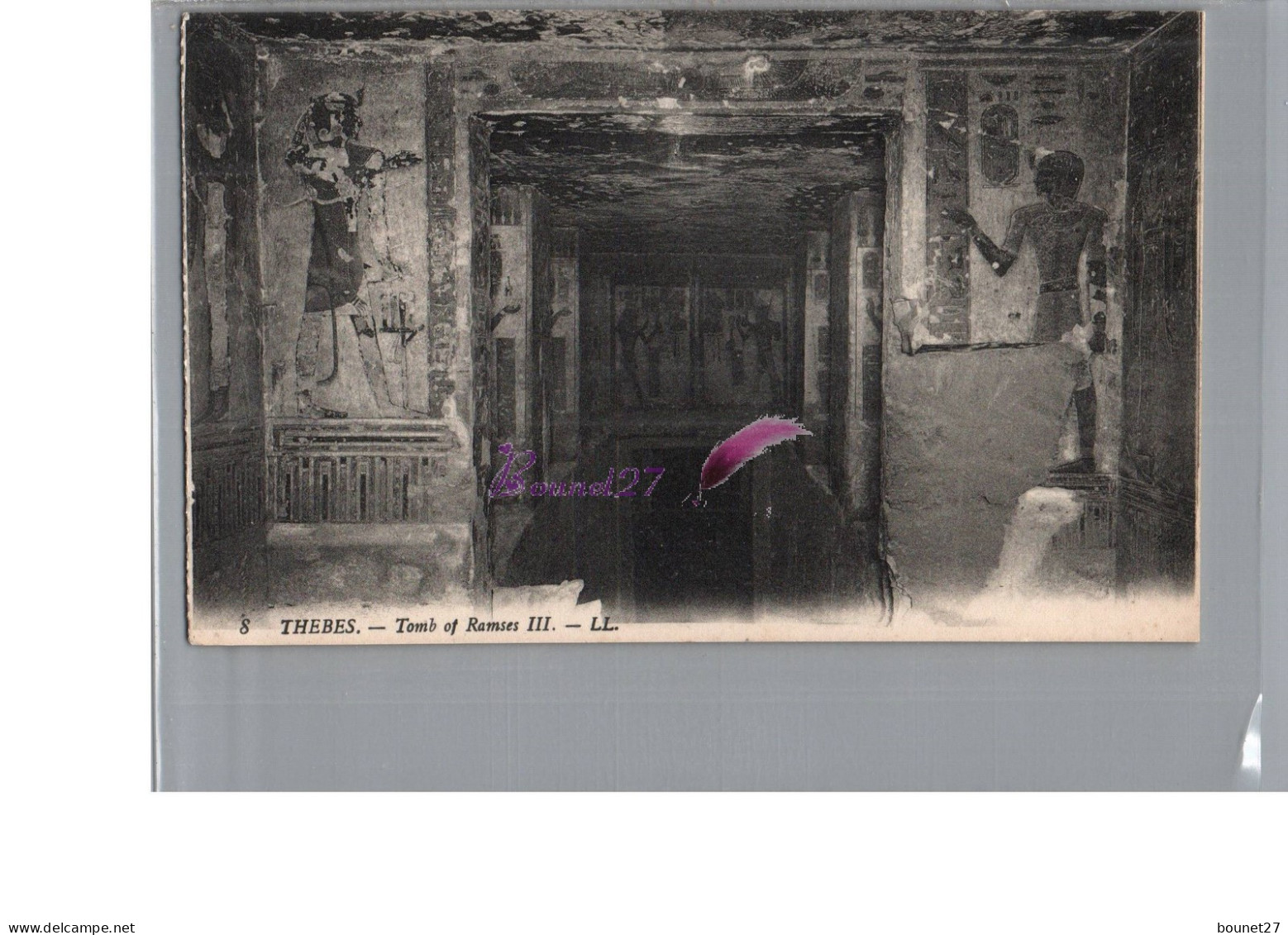 EGYPTE THEBES - Le Tombeau De Ramses 3 III Tomb Of Ramses - Sonstige & Ohne Zuordnung