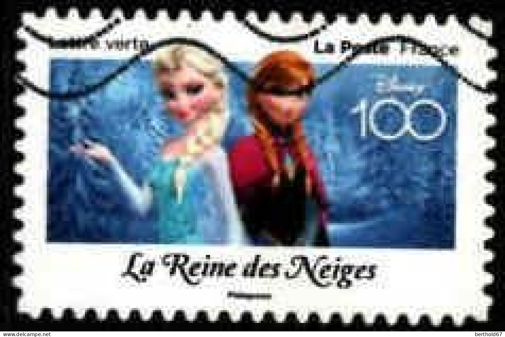 France Poste AA Obl Yv:2330 Mi: Le Reine Des Neiges (Lign.Ondulées) - Gebraucht