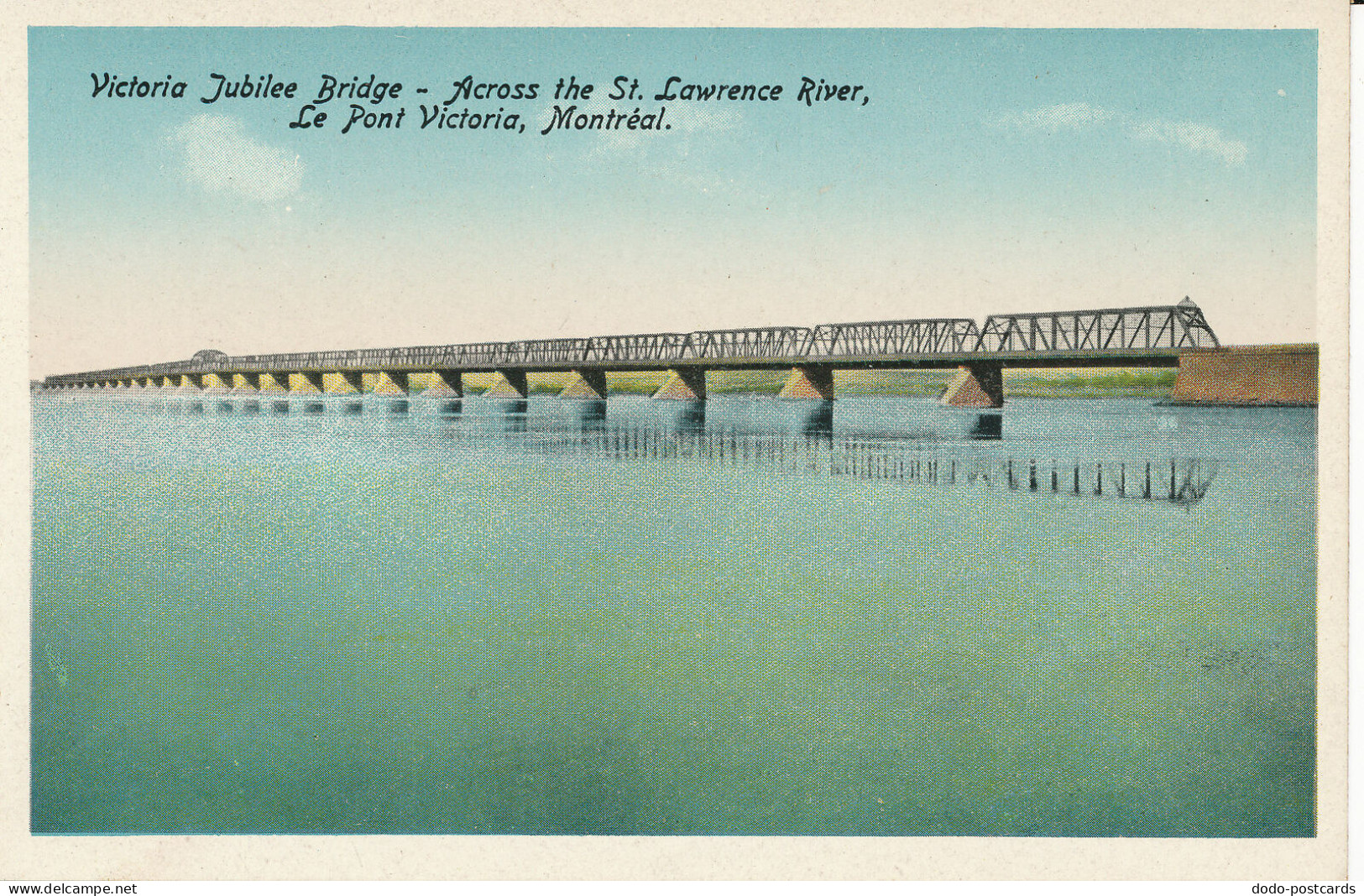 PC47040 Victoria Jubilee Bridge. Across The St. Lawrence River - Monde