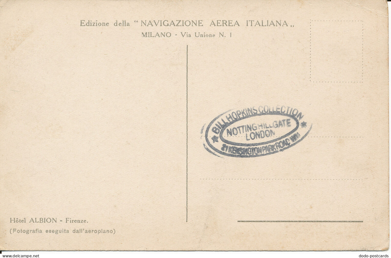 PC46965 Hotel Albion. Firenze. B. Hopkins - Monde