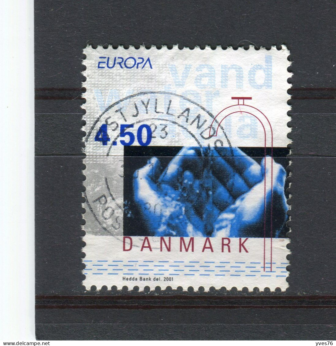 DANEMARK - Y&T N° 1280° - Europa - L'eau - Oblitérés