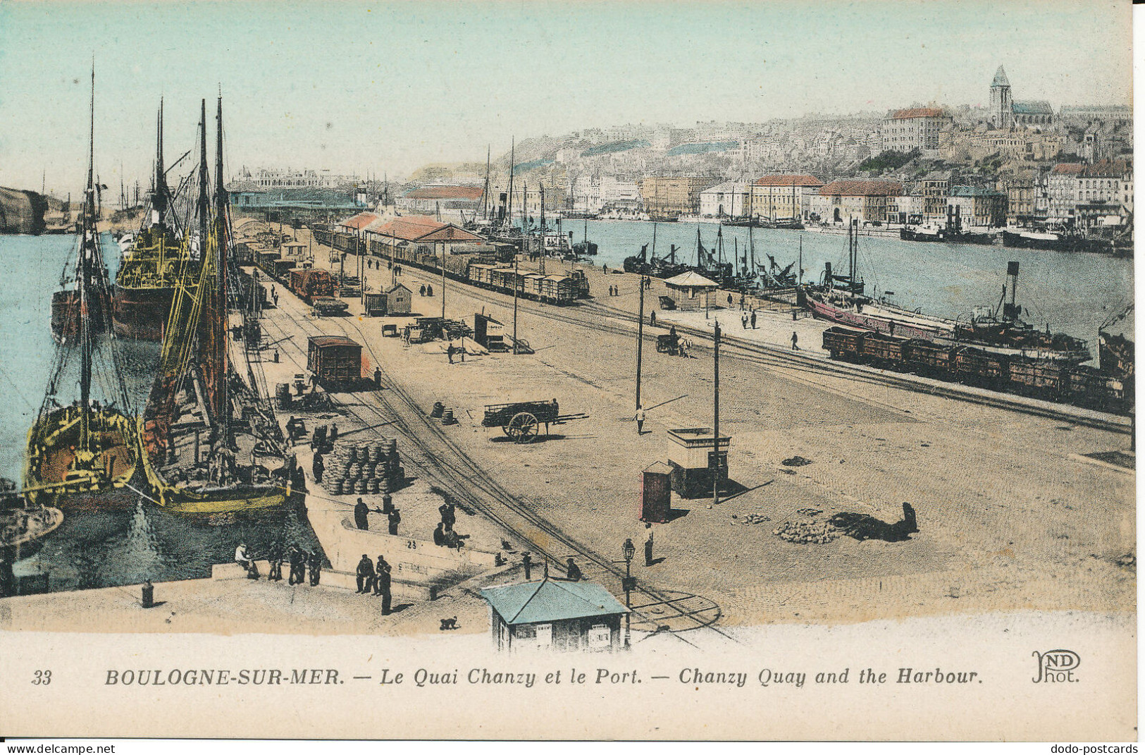 PC47169 Boulogne Sur Mer. Chanzy Quay And The Harbour. Neurdein. No 33 - Monde