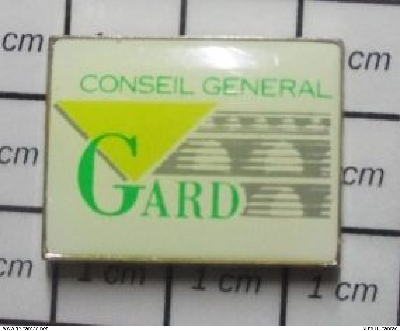 2020  Pin's Pins / Beau Et Rare / ADMINISTRATIONS / CONSEIL GENERAL DU GARD AU GORILLE - Administrations