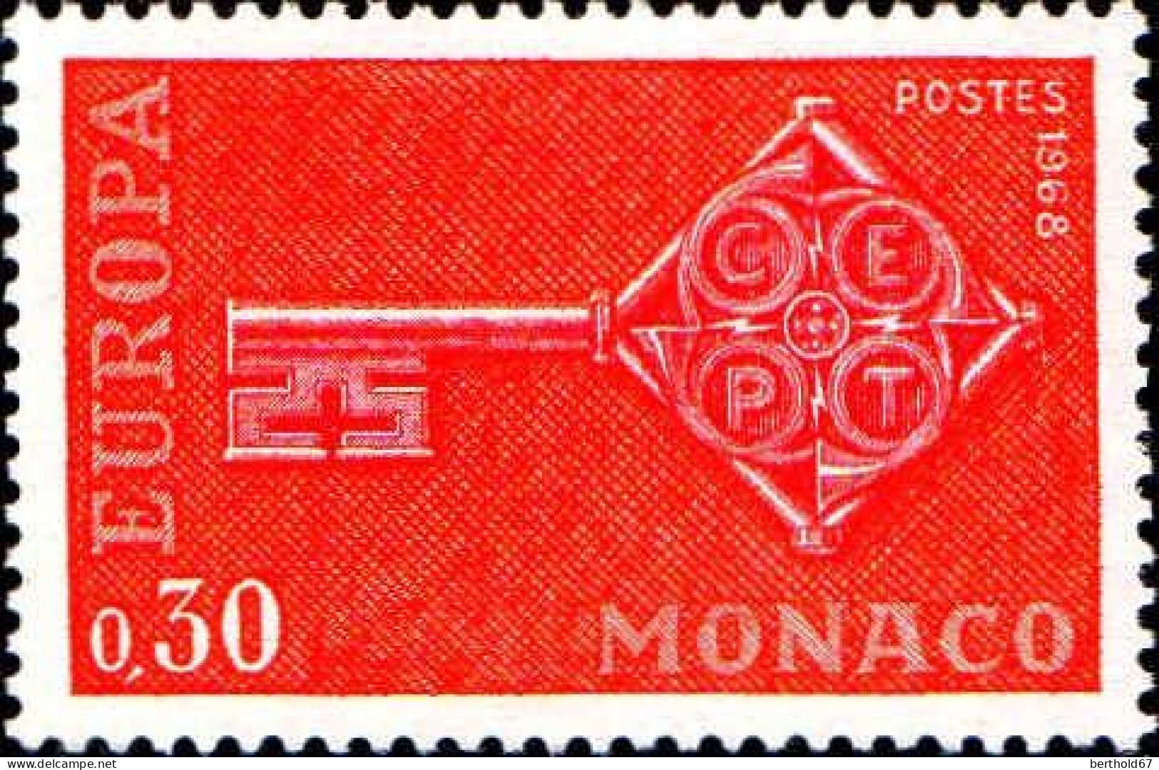 Monaco Poste N** Yv: 749/751 Europa Cept Clés - Ungebraucht