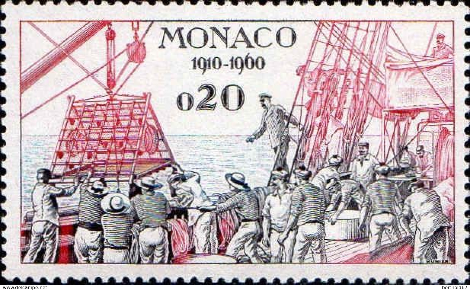 Monaco Poste N** Yv: 529 Mi:638 Bateau - Unused Stamps