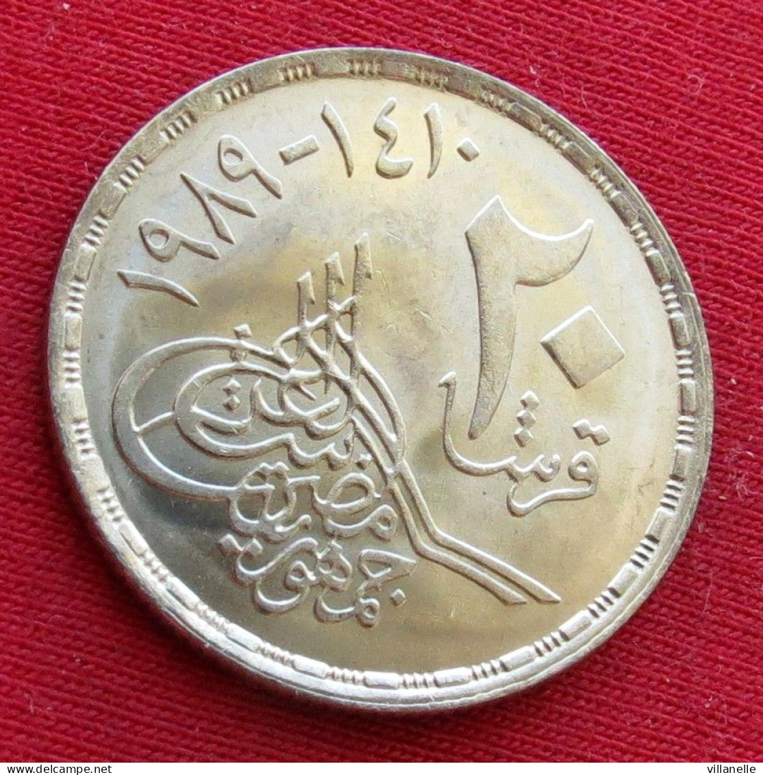 Egypt 20 Piastres 1989 October War 1973 Egipto Egypte Egito Egitto Ägypten UNC ºº - Aegypten