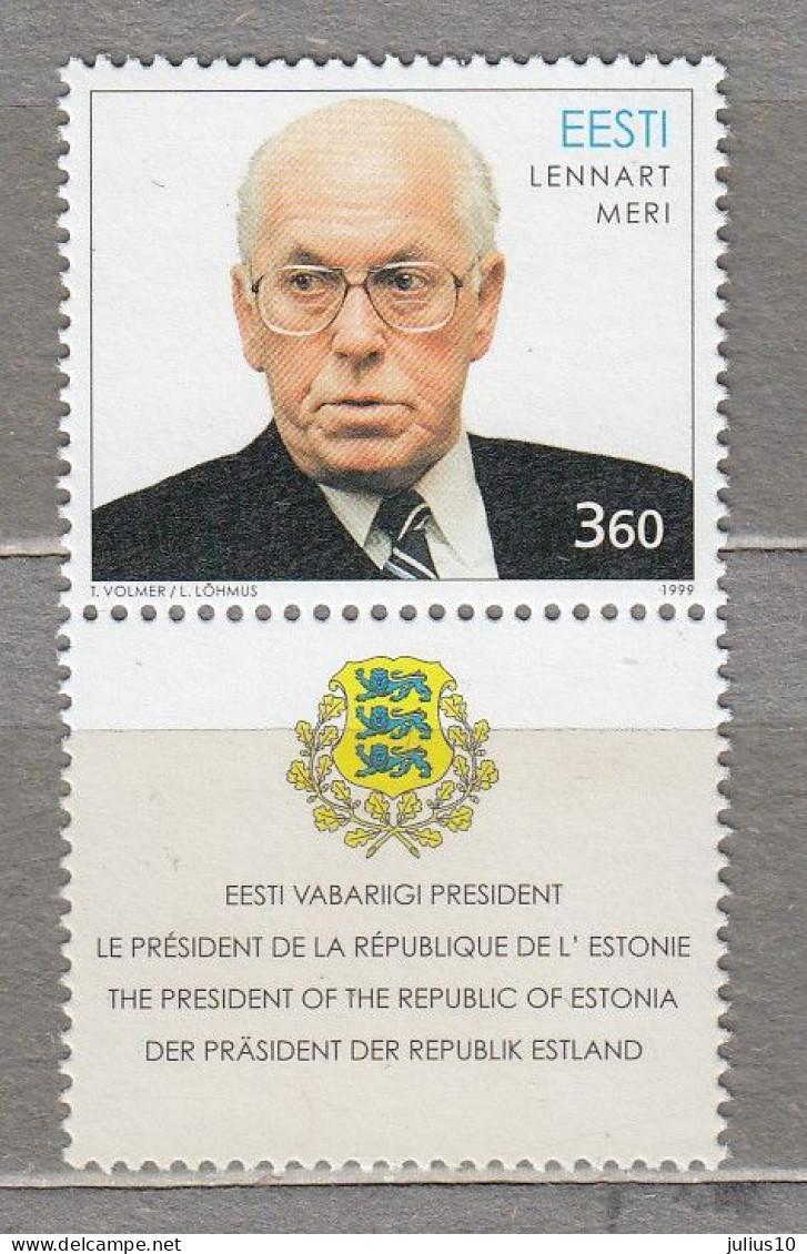 ESTONIA 1999 Famous People President L.Meri MNH(**) Mi 342 # Est331 - Estland