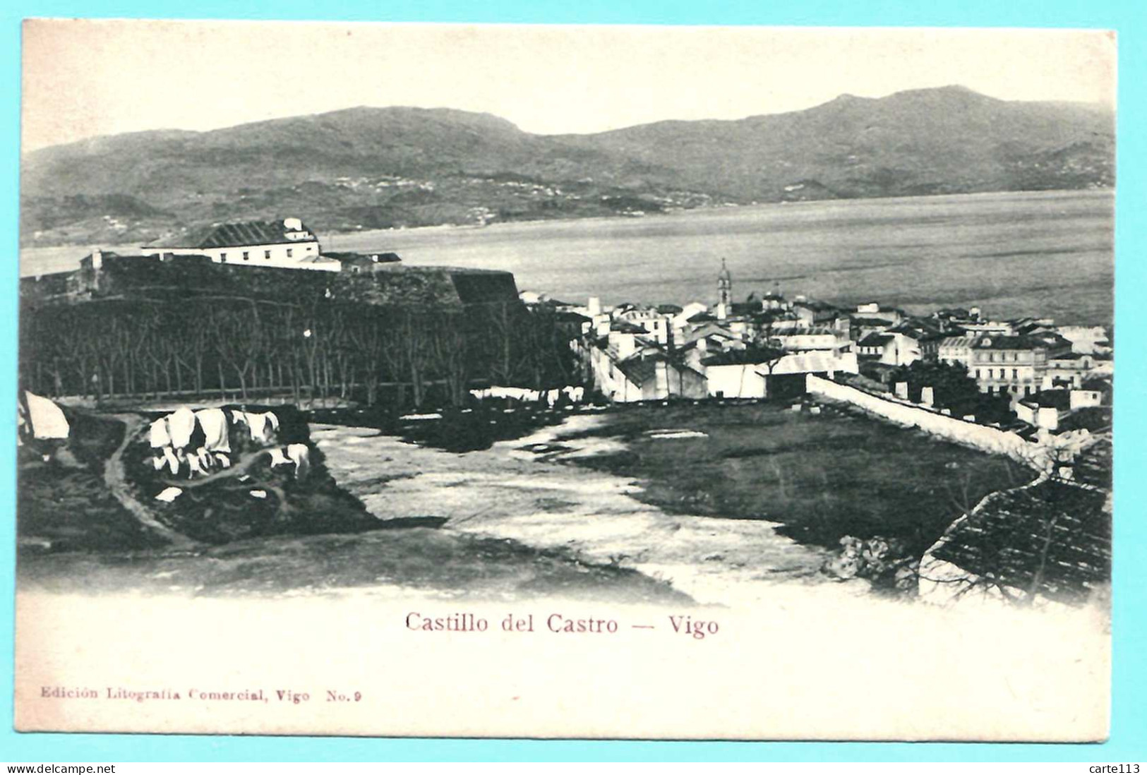 - B26989CPA - VIGO - Espagne - Castillo Del Castro - Carte Pionnière - Très Bon état - EUROPE - Otros & Sin Clasificación