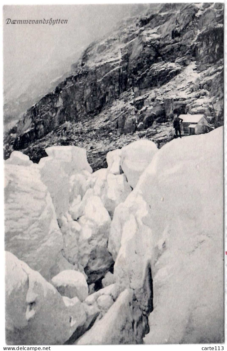 - B26546CPA - NORGE - NORVEGE - DAEMMEVANDSHYTTEN - Glacier, Refuge - Très Bon état - EUROPE - Norvège