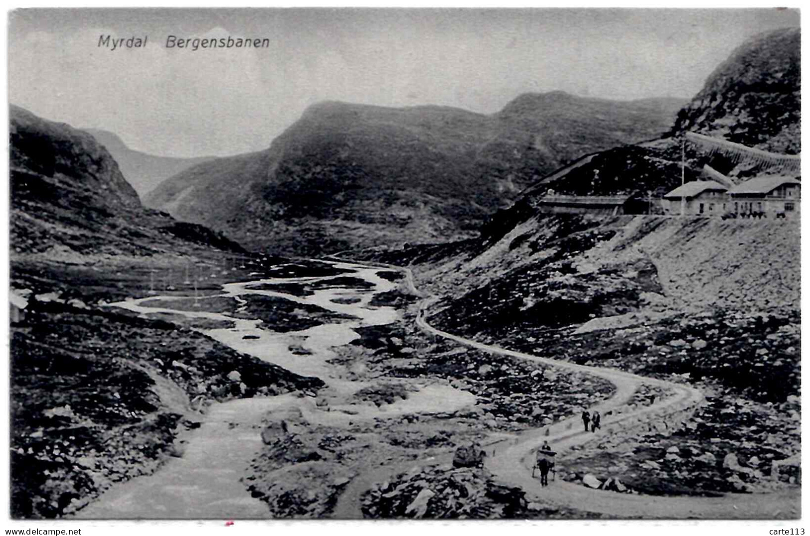 - B26543CPA - MYRDAL - BERGENSBANEN - NORGE - NORVEGE - Très Bon état - EUROPE - Norvège