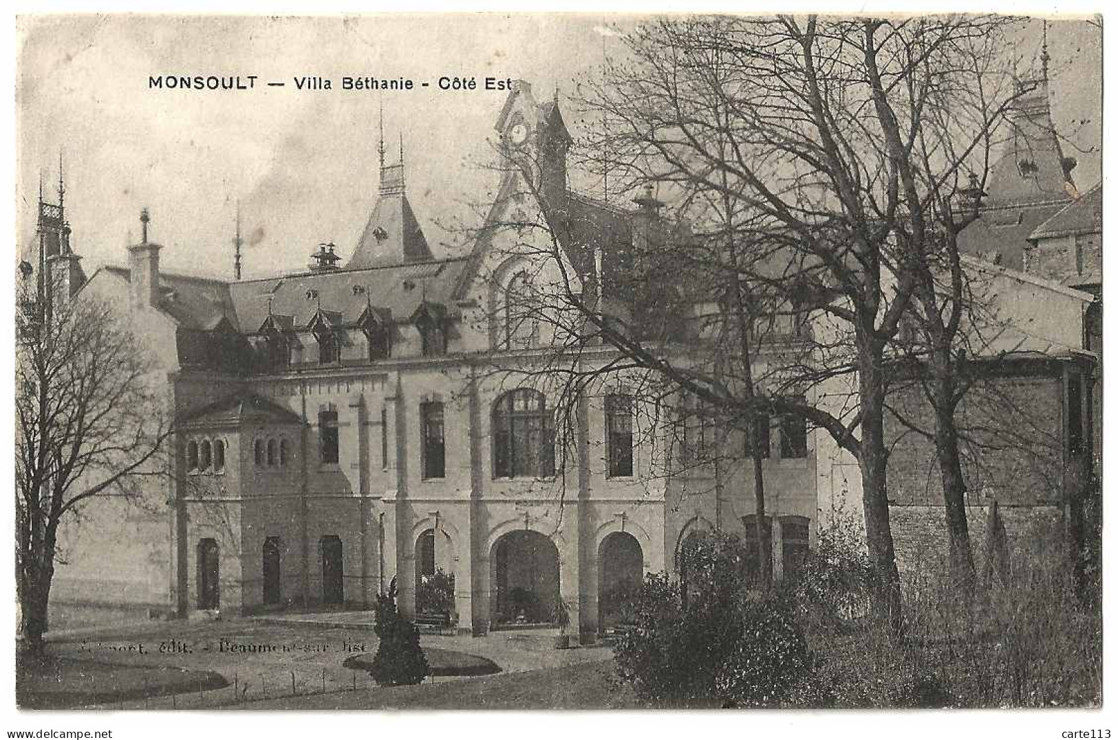 95 - B22700CPA - MONSOULT - Villa Béthanie. Coté Est - Bon état - VAL-D'OISE - Montsoult