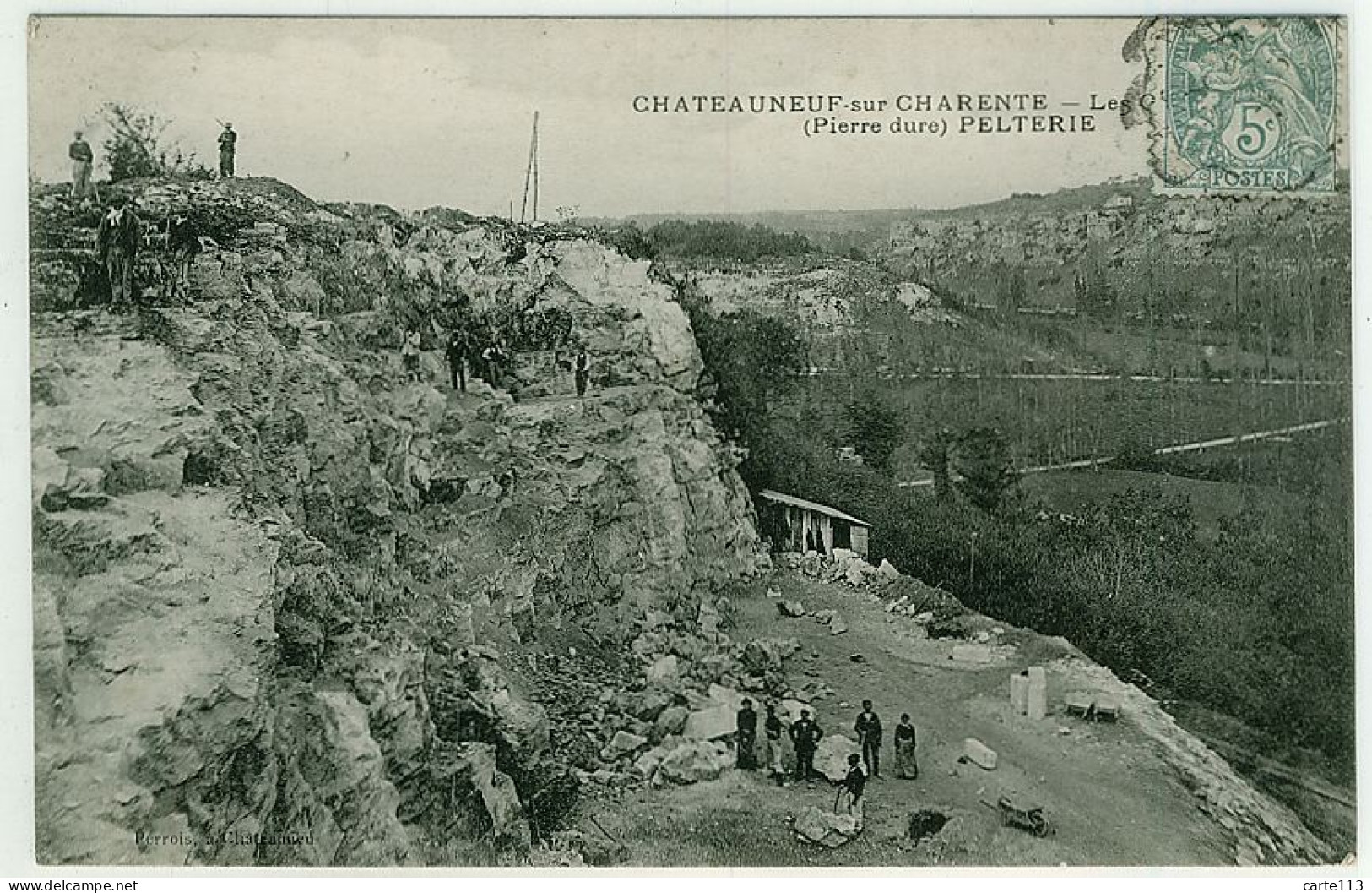 16 - B8836CPA - CHATEAUNEUF SUR CHARENTE - Les Carrieres Pelterie - Très Bon état - CHARENTE - Chateauneuf Sur Charente