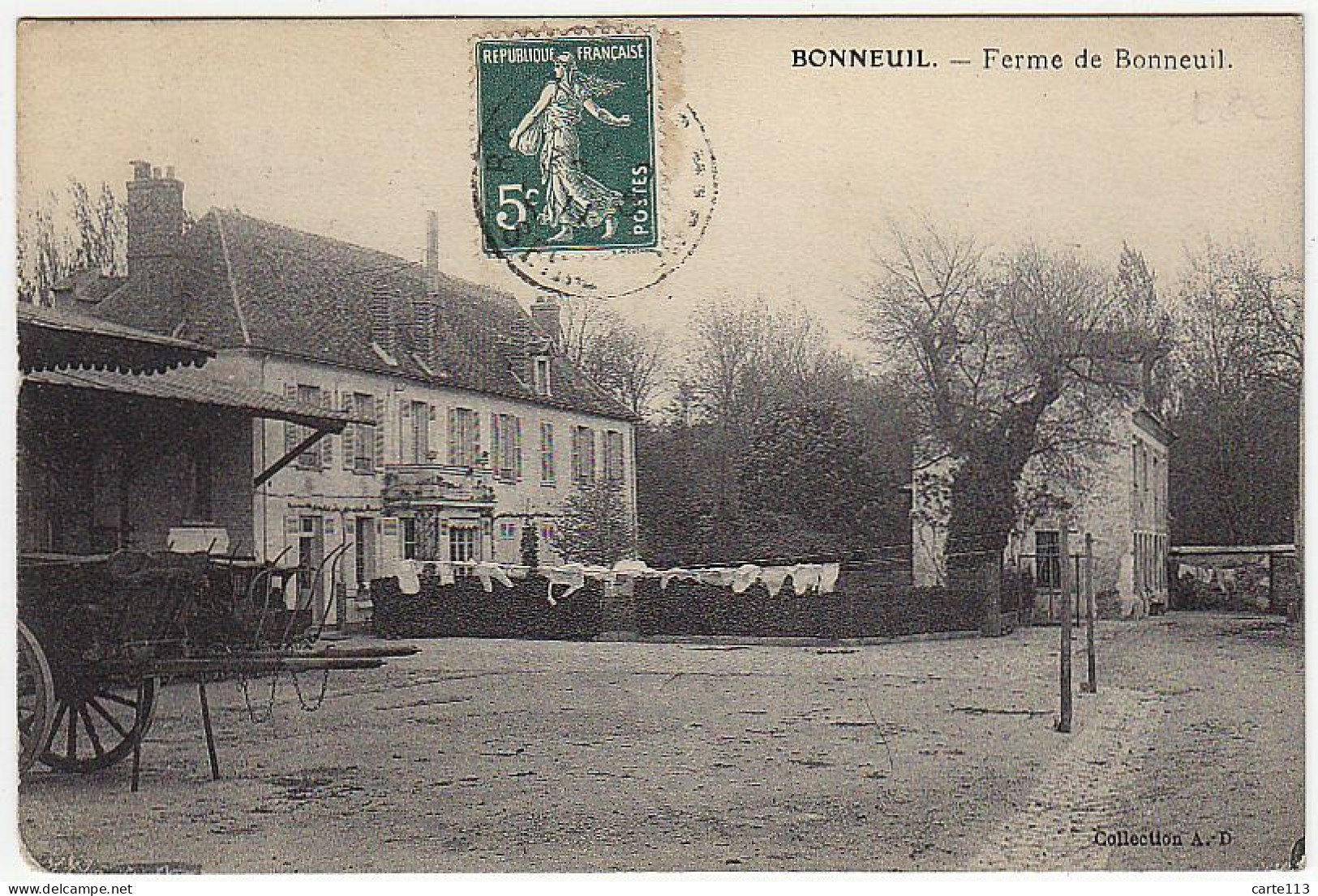 94 - B292CPA - BONNEUIL - Ferme De Bonneuil - Bon état - VAL-DE-MARNE - Bonneuil Sur Marne
