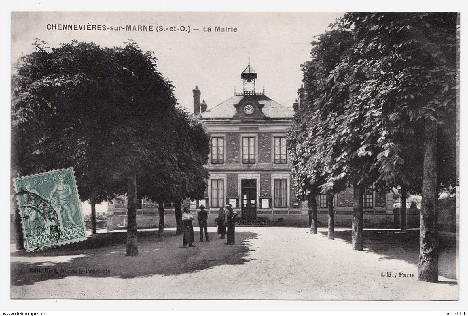 94 - B299CPA - CHENNEVIERES - La Mairie - Très Bon état - VAL-DE-MARNE - Chennevieres Sur Marne