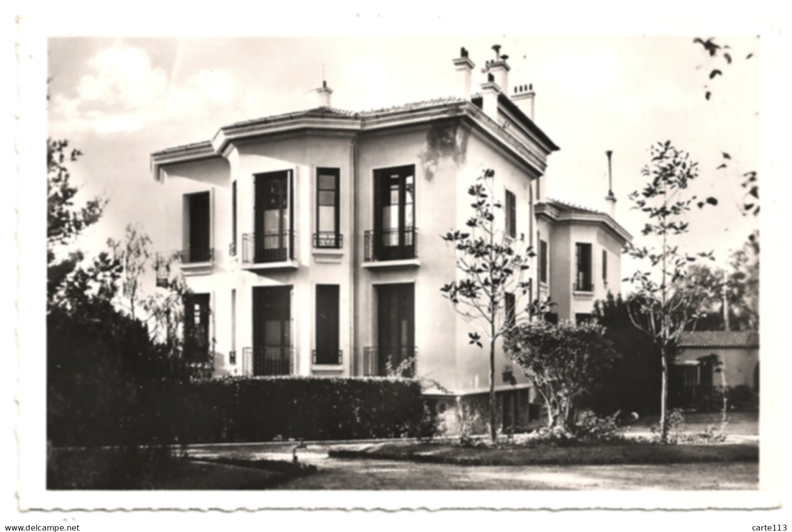 6 - B33662CPSM - ANTIBES - Maison De Repos S.N.C.F. - Vue Coté EST - Parfait état - ALPES-MARITIMES - Autres & Non Classés