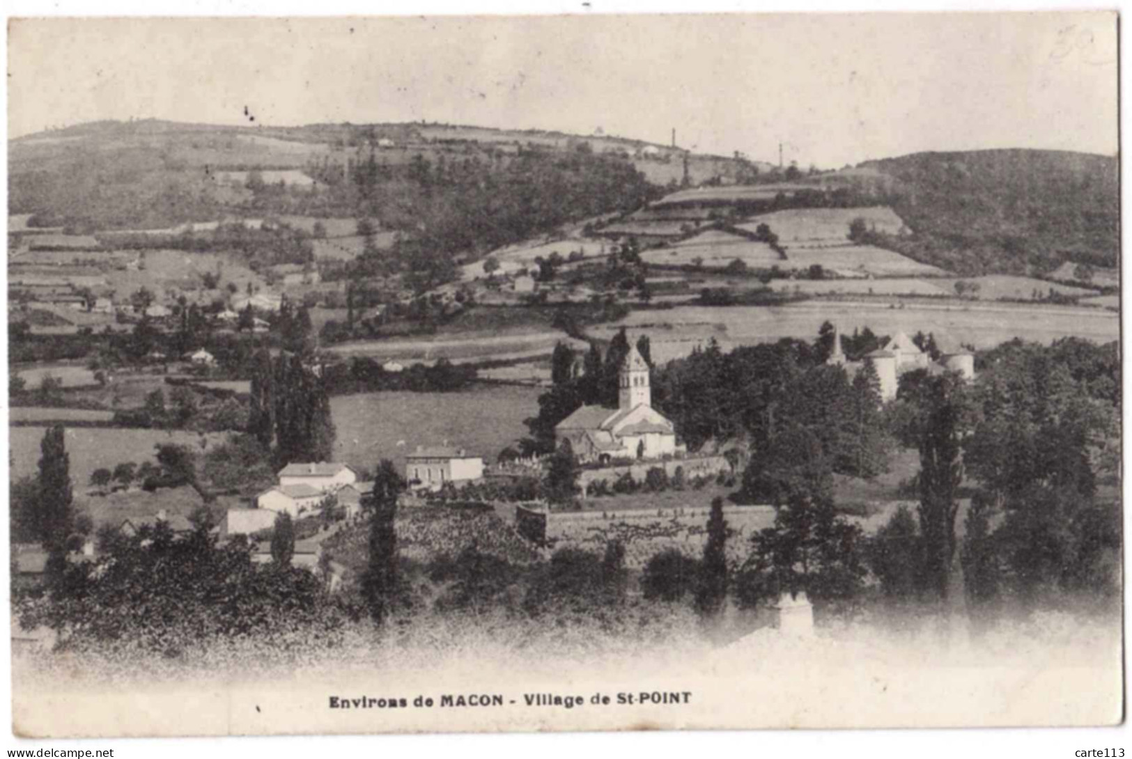 71 - B32230CPA - SAINT POINT - MACON - Village - Très Bon état - SAONE-ET-LOIRE - Autres & Non Classés