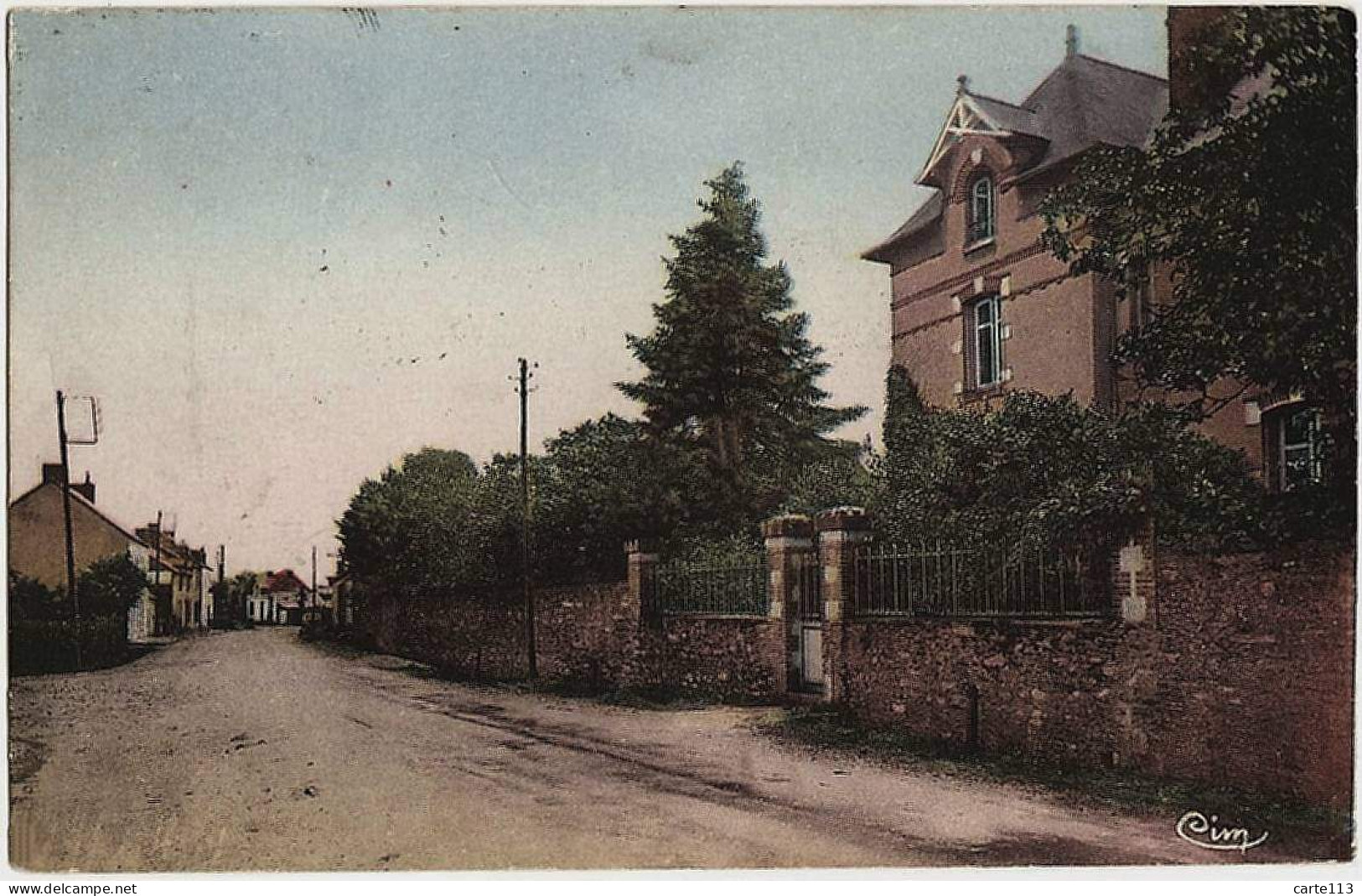 44 - B31394CPA - GUENROUET - Abords Du Bourg, Route De St Gildas - Très Bon état - LOIRE-ATLANTIQUE - Guenrouet