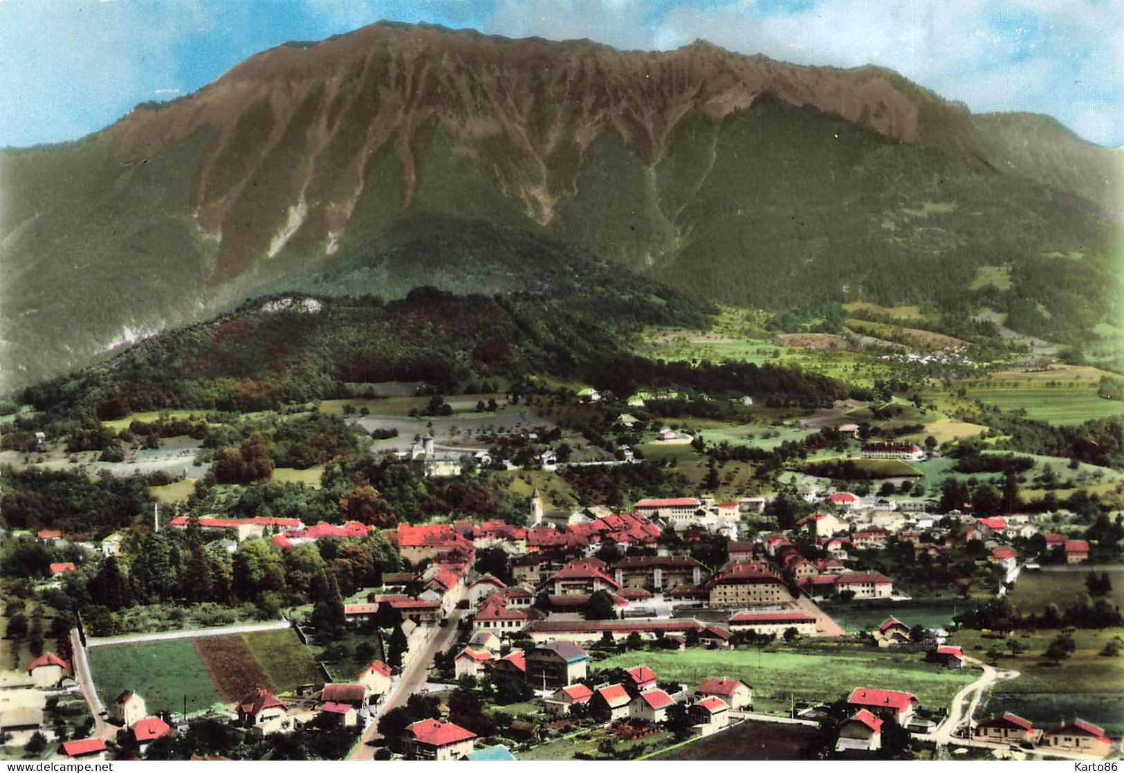 Faverges * Vue Générale Aérienne Sur La Commune - Faverges