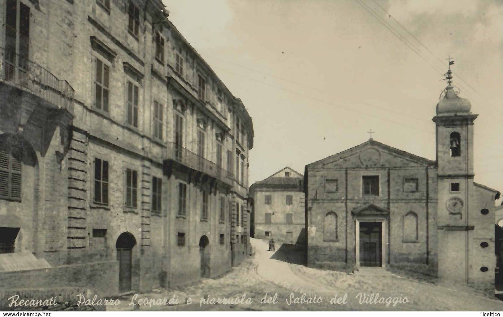 RECANATI - PALAZZO  LEOPARDI -  1942 - Macerata