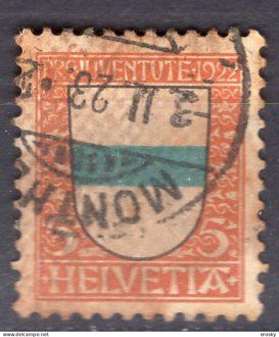 T2786 - SUISSE SWITZERLAND Yv N°188 Pro Juventute - Used Stamps