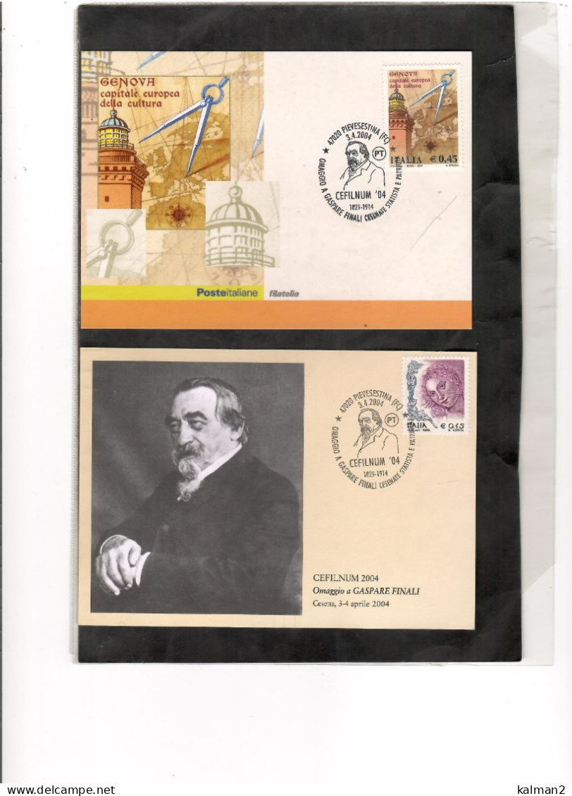 TEM20113-   PIEVESESTINA  3.4.2004   /  "CEFILNUM 2004 " - Philatelic Exhibitions