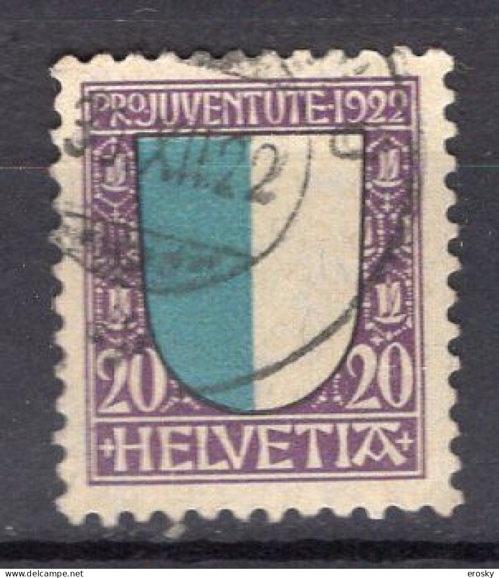 T2787 - SUISSE SWITZERLAND Yv N°190 Pro Juventute - Used Stamps