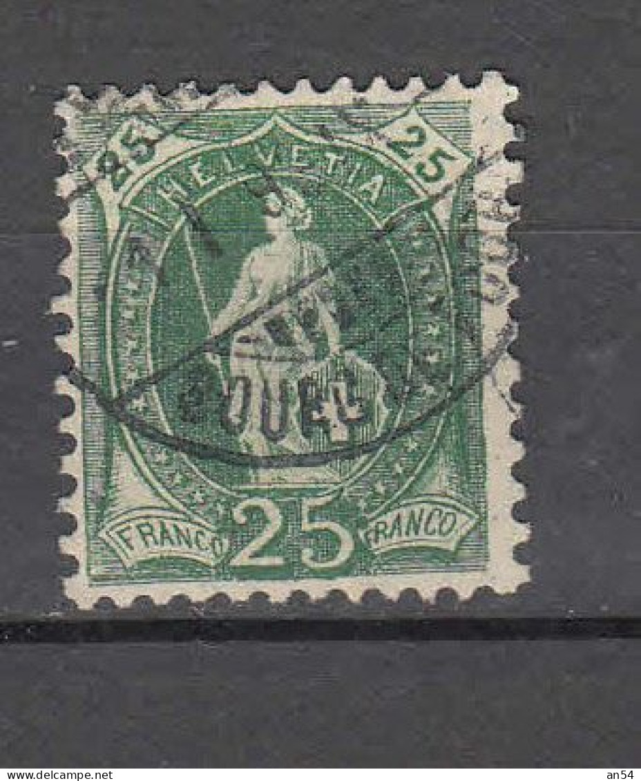 1891/98   N° 67C   OBLITERE    CATALOGUE   SBK - Gebruikt