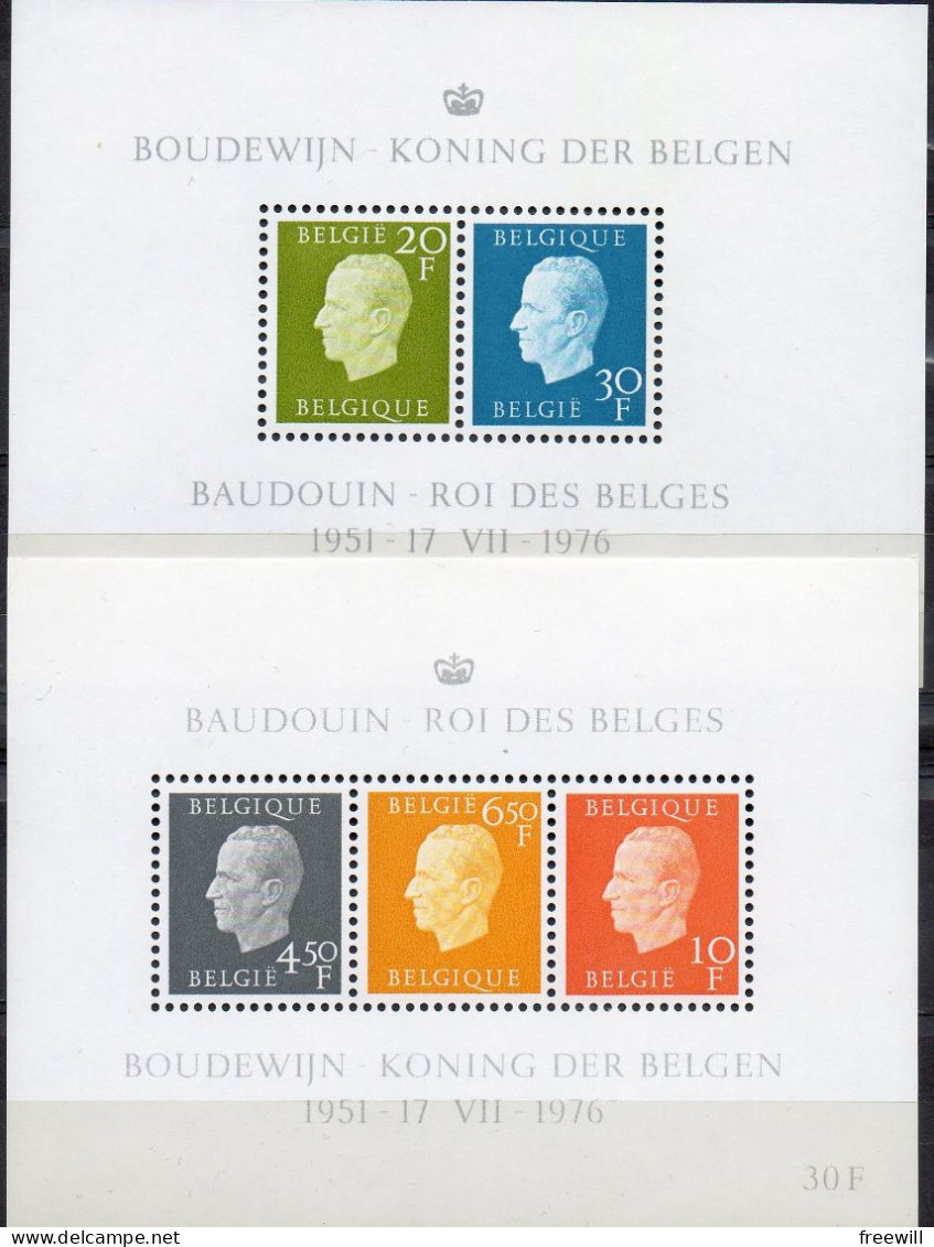 Belgique België Année Complète - Volledig Jaar 1976 XXX - Annate Complete