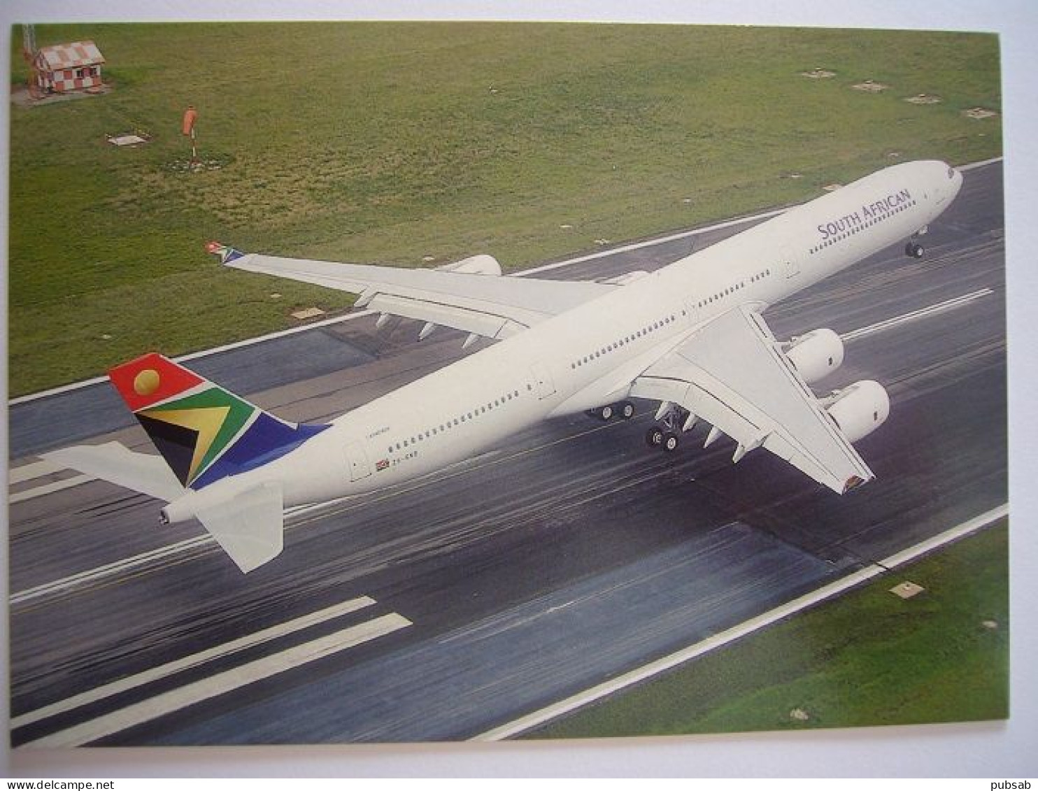 Avion / Airplane / SAA - SOUTH AFRICAN AIRWAYS / Airbus A340-600 / Airline Issue - 1946-....: Ere Moderne