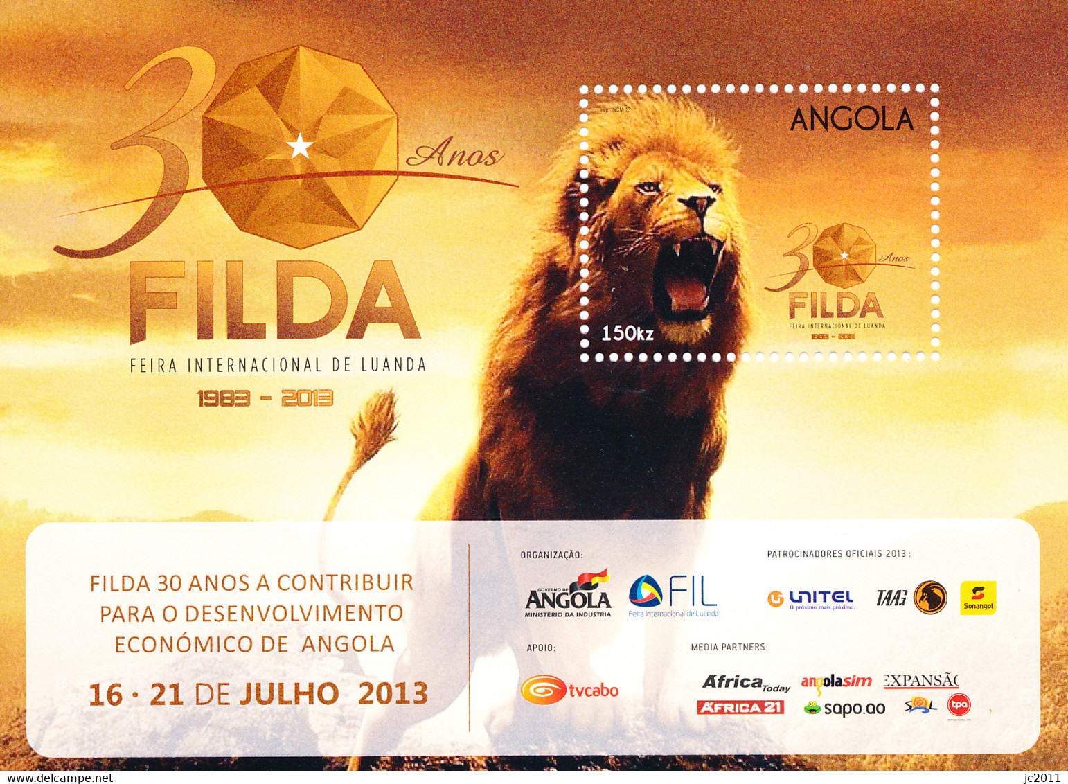 Angola - 2013 - Filda - MNH - Angola