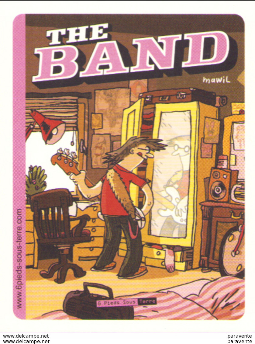 MAWIL : Exlibris THE BAND Edition 6 Pieds Sous Terre - Künstler M - O