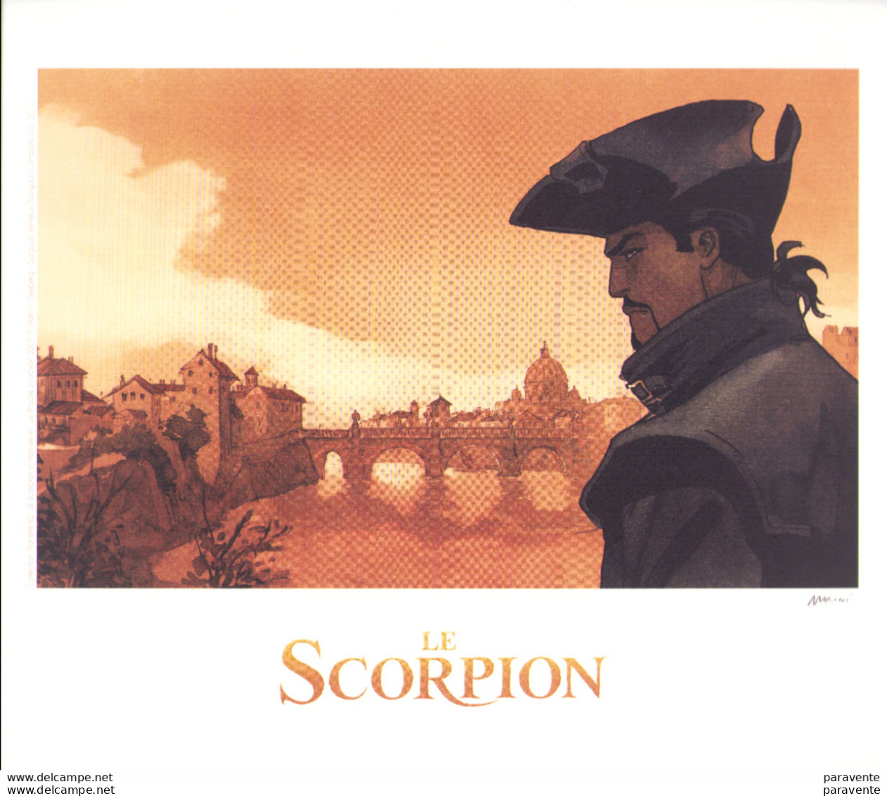 MARINI : Exlibris PLANETE BD Pour SCORPION - Illustratoren M - O