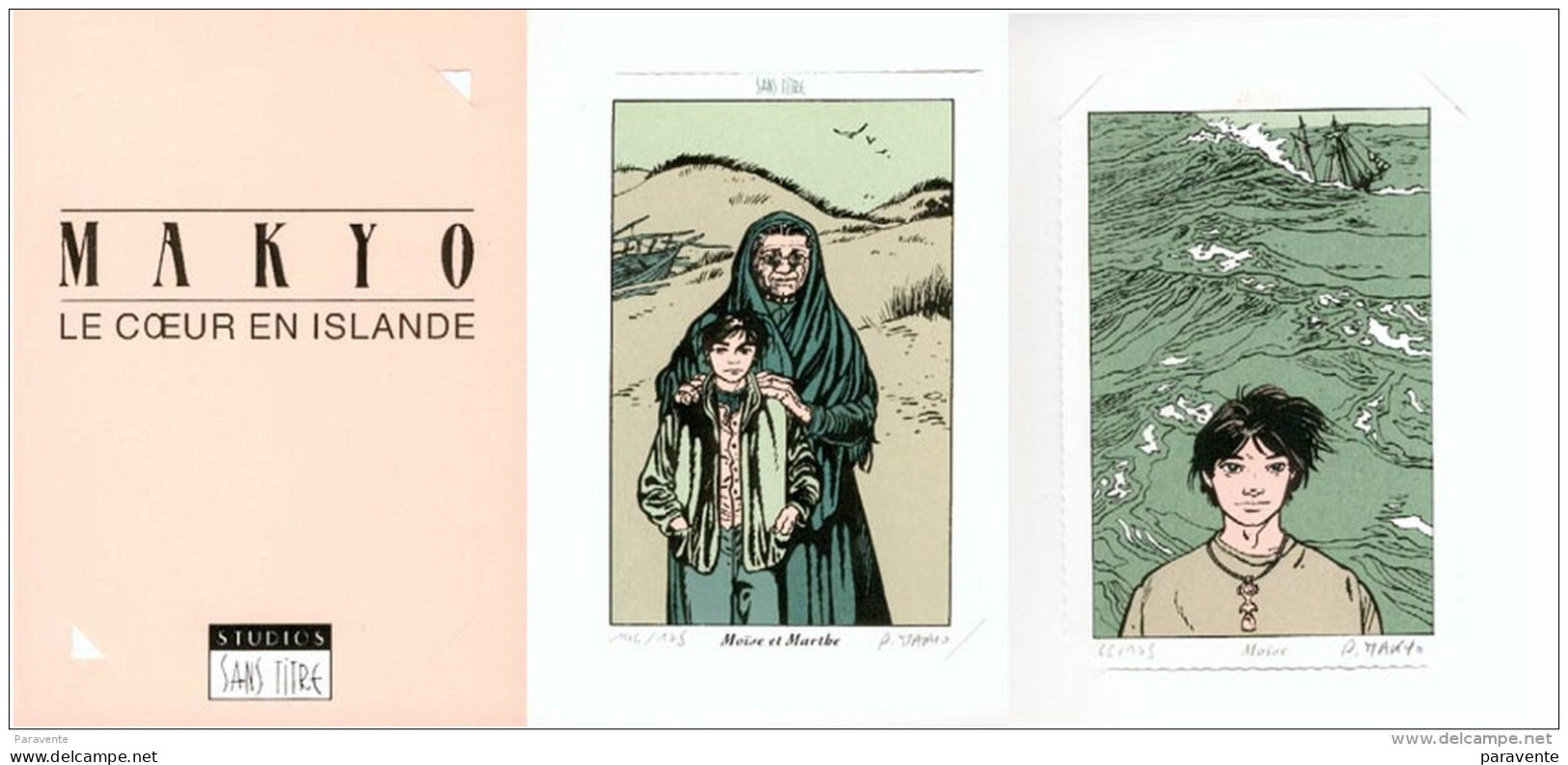 MAKYO : 2 Exlibris Librairie SANS TITRE       (ns) - Illustrators M - O