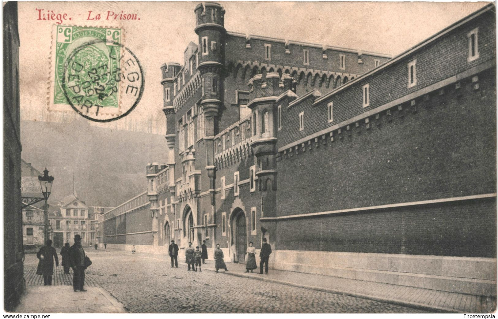 CPA Carte Postale Belgique Liège La Prison 1909 VM79132 - Lüttich