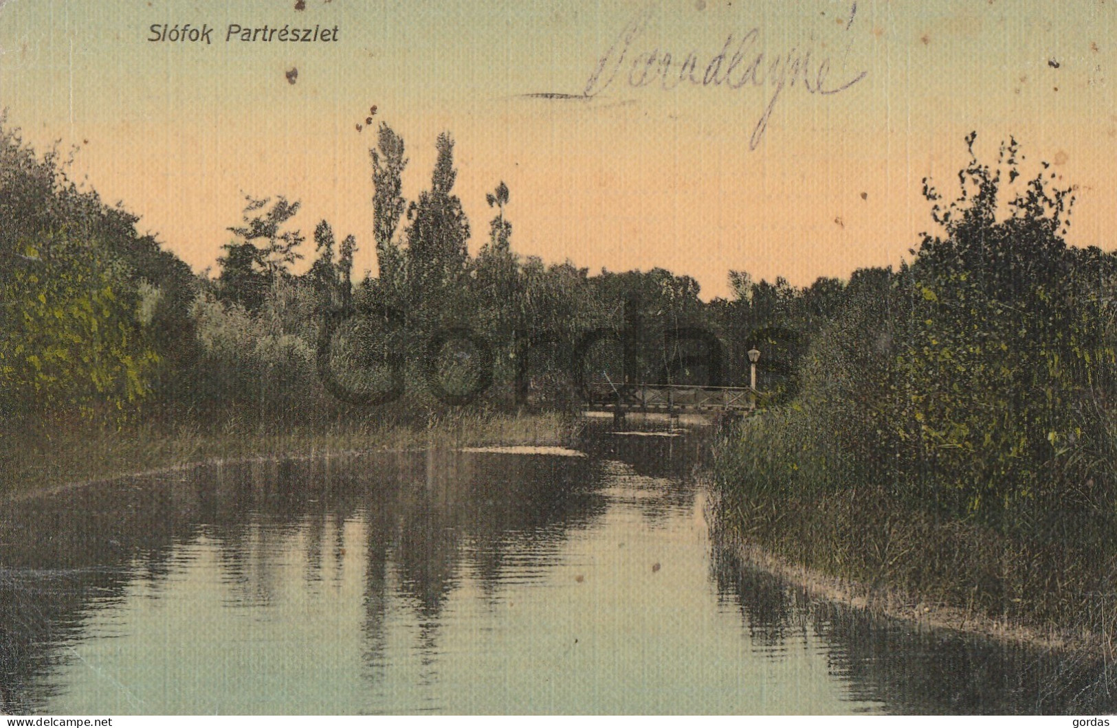 Hungary - Slofok Parkreszlet - Hungría