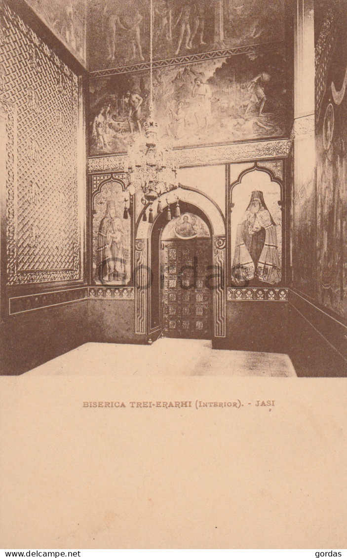 Romania - Iasi - Biserica Trei Ierarhi - Erarhi - Interior - Roemenië