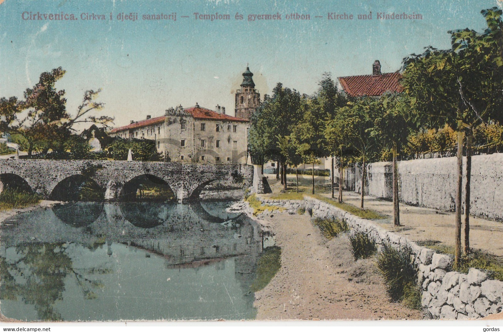 Croatia - Cirkvenica - Kirche Und Kinderheim - Croatia