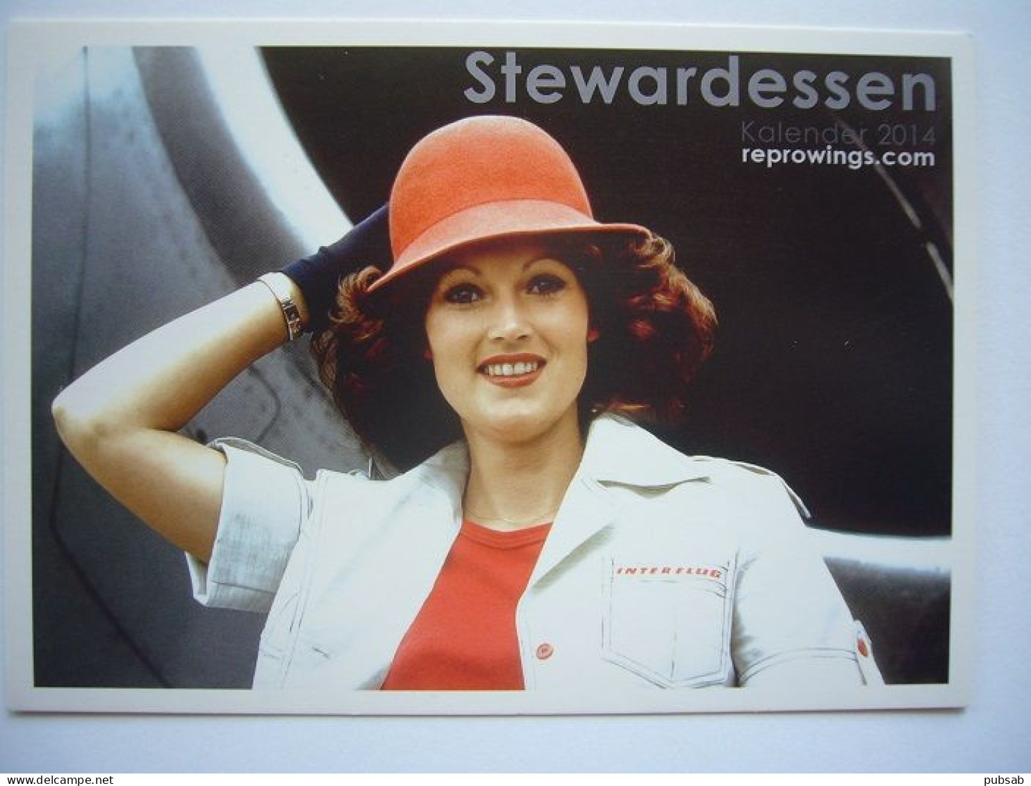 Avion / Airplane / INTERFLUG / Air Hostess / Stewardessen / Airline Issue - 1946-....: Ere Moderne