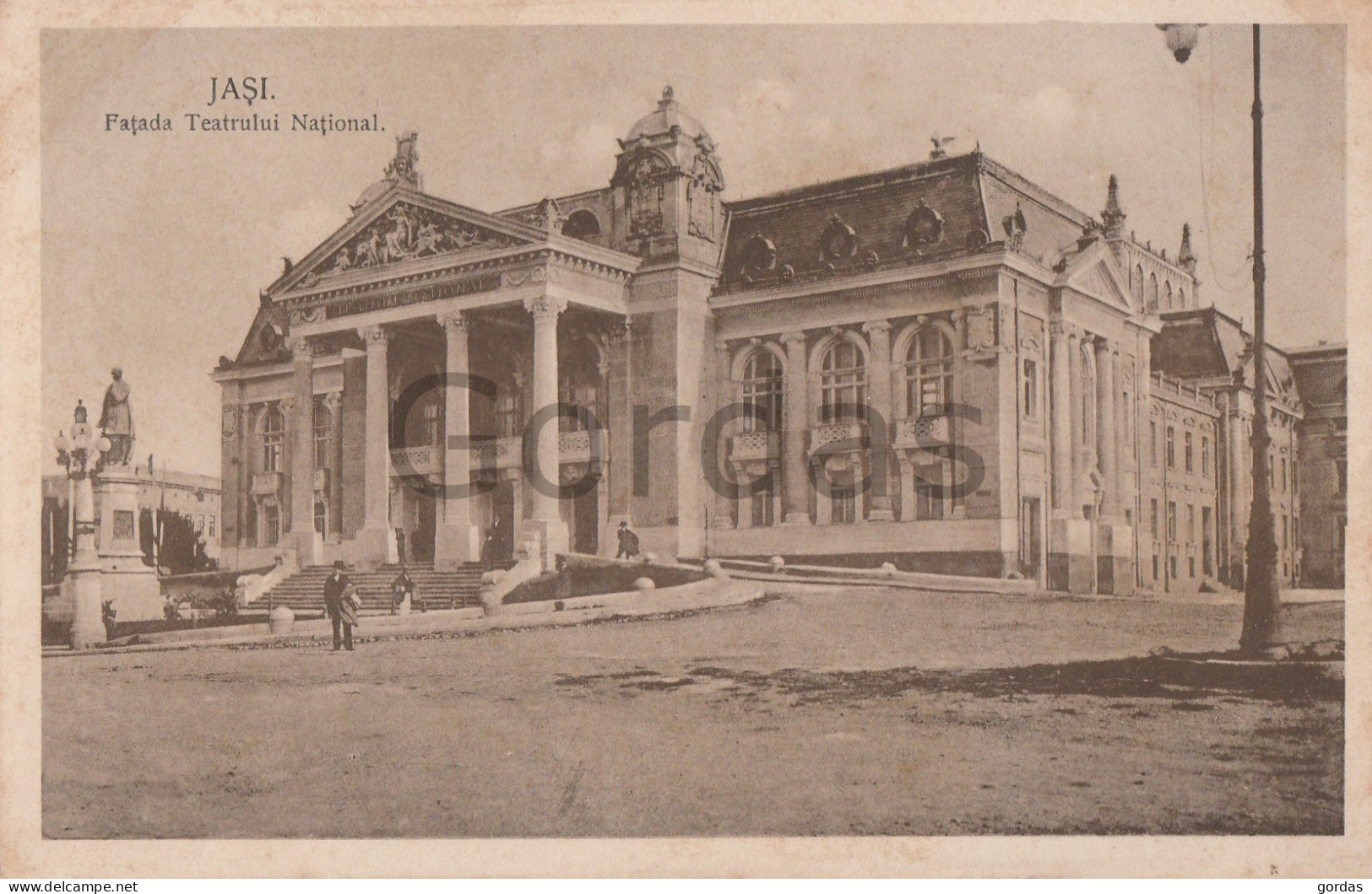 Romania - Iasi - Fatada Teatrului National - Romania