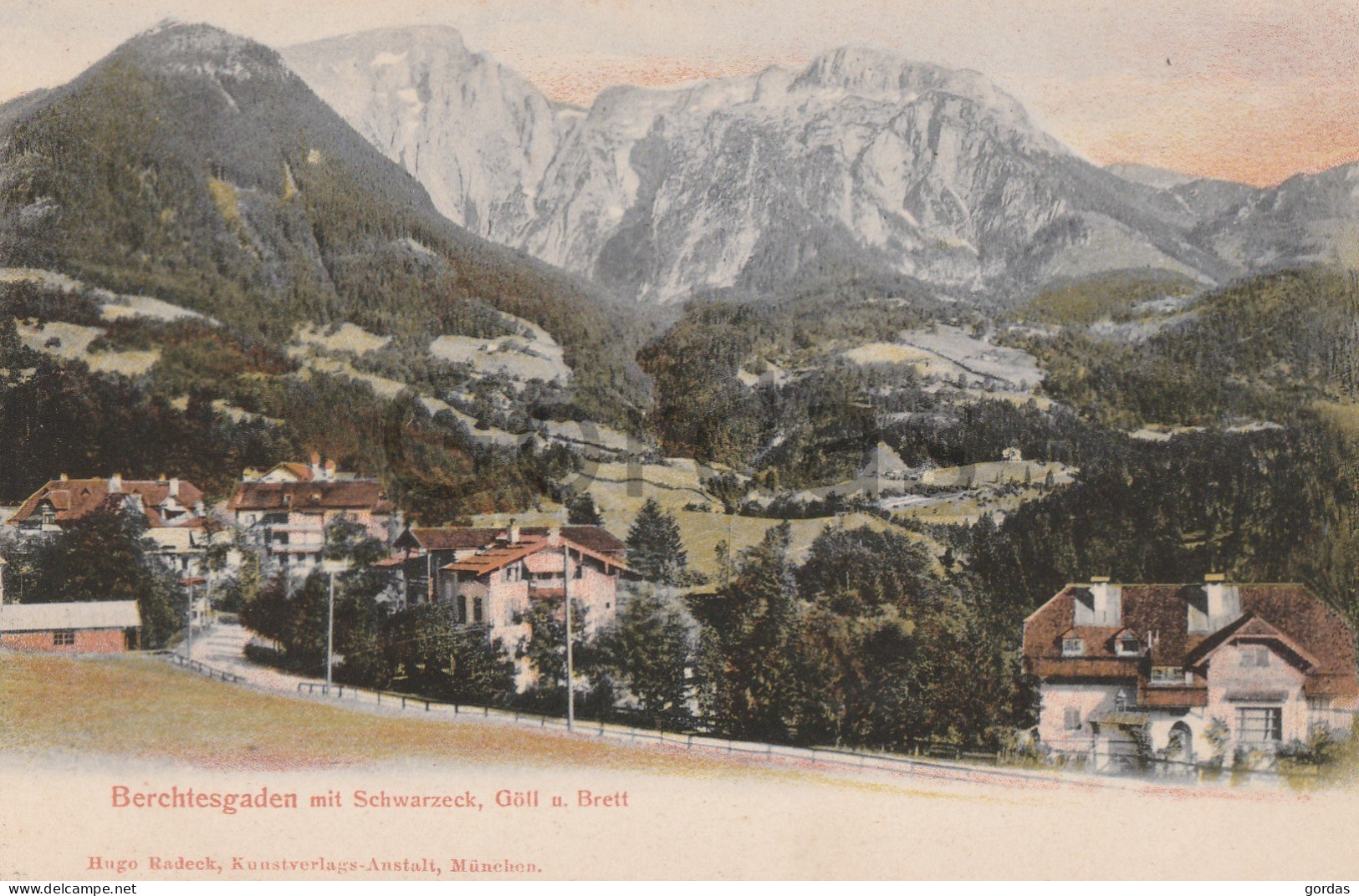 Germany - Berchtesgaden - Schwarzeck - Goll - Brett - Berchtesgaden