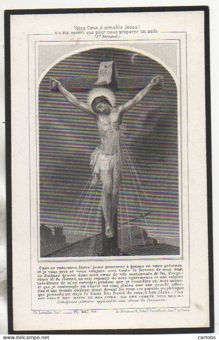 Faire Part De Décès 1879 - Obituary Notices