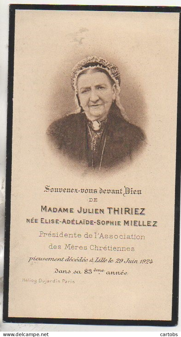 Faire Part De Décès 1924 - Obituary Notices