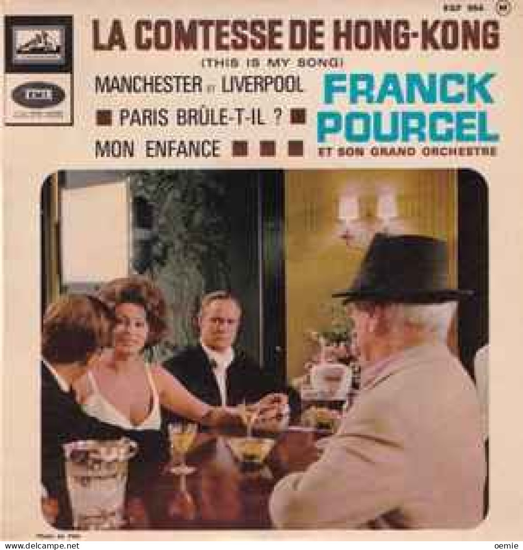 La Comtesse De Hong Kong   / AVEC MARLON BRANDO  //  FRANCK POURCEL - Soundtracks, Film Music